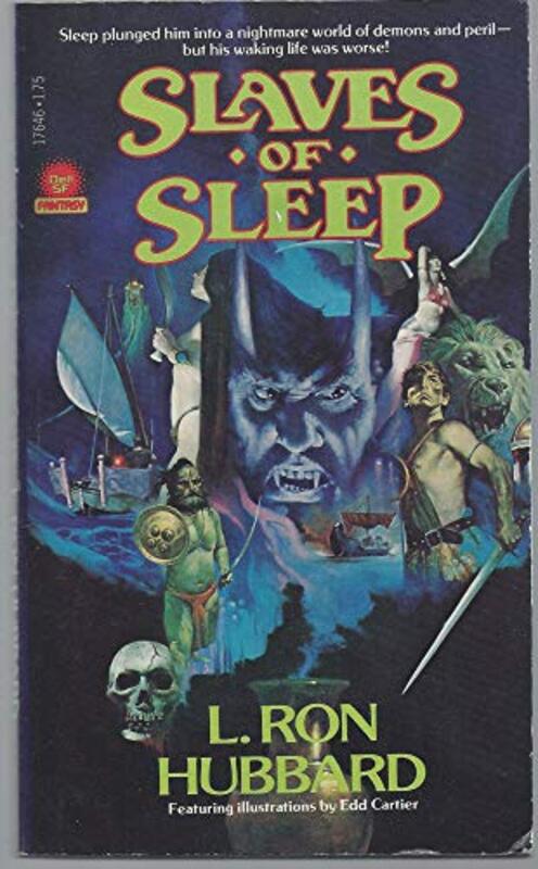Book cover for "Slaves of Sleep" by L Ron Hubbard