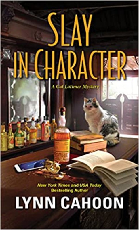 Book cover for "Slay in Character" by Lynn Cahoon