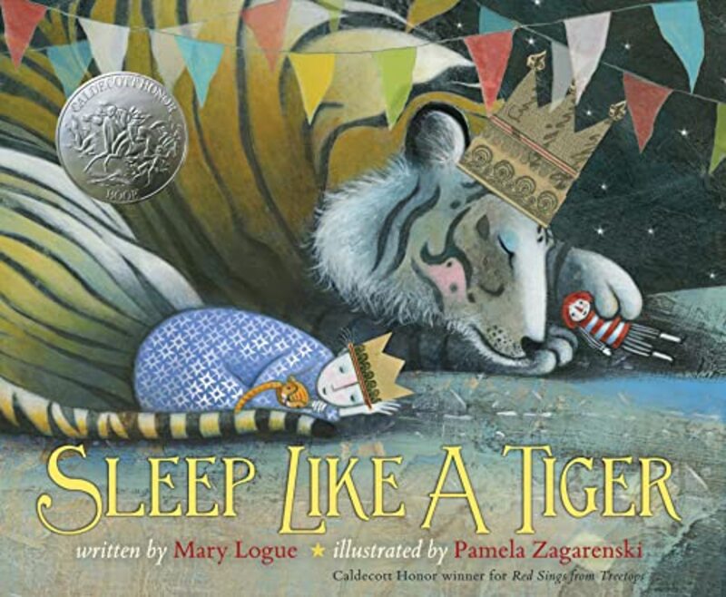 Book cover for "Sleep Like a Tiger" by Mary Logue