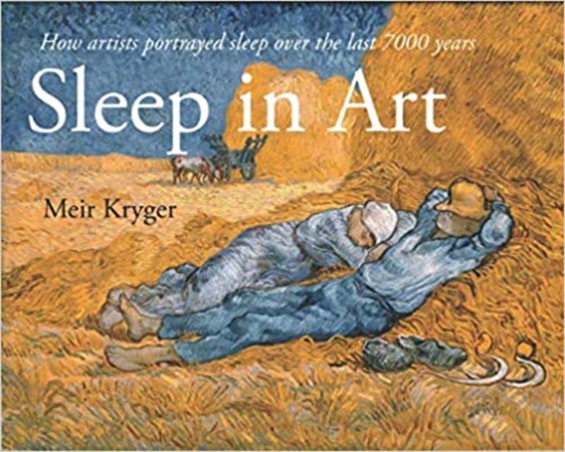 Book cover for "Sleep in Art" by Meir Kryger