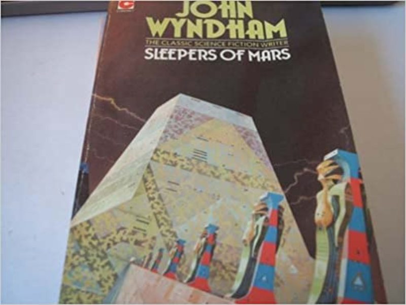 Book cover for "Sleepers Of Mars" by John Wyndham