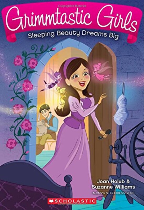 Book cover for "Sleeping Beauty Dreams Big" by Suzanne Williams