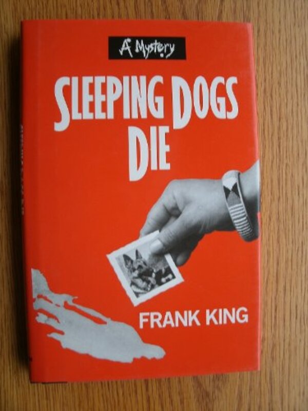 Book cover for "Sleeping Dogs Die" by Lydia Adamson