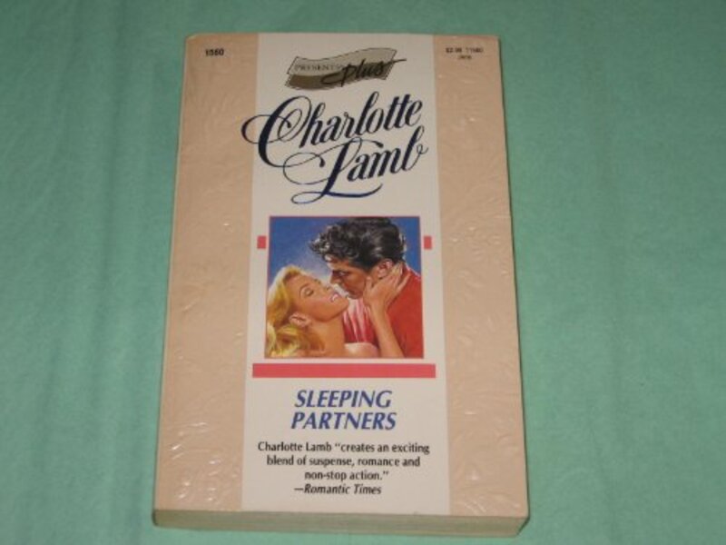 Book cover for "Sleeping Partners" by Charlotte Lamb