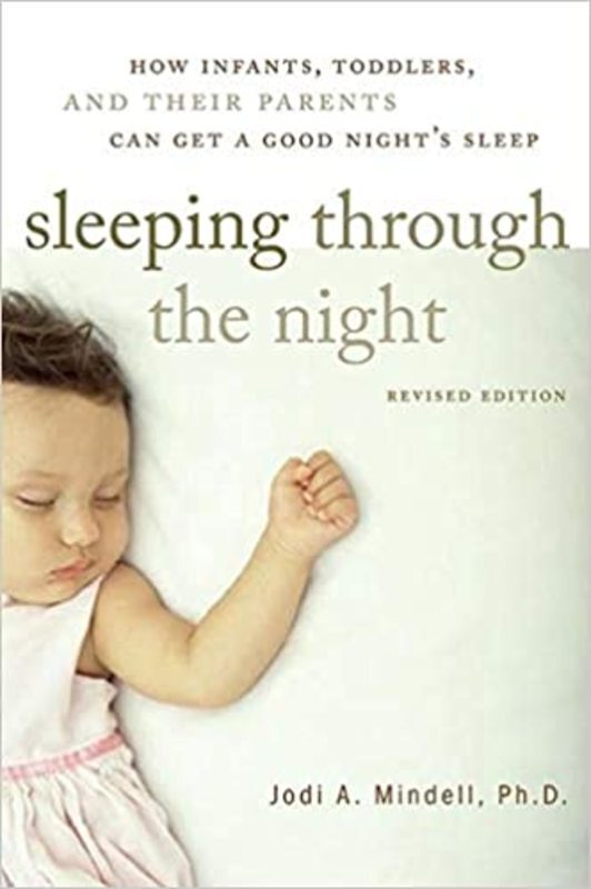 Book cover for "Sleeping Through the Night" by Jodi A. Mindell