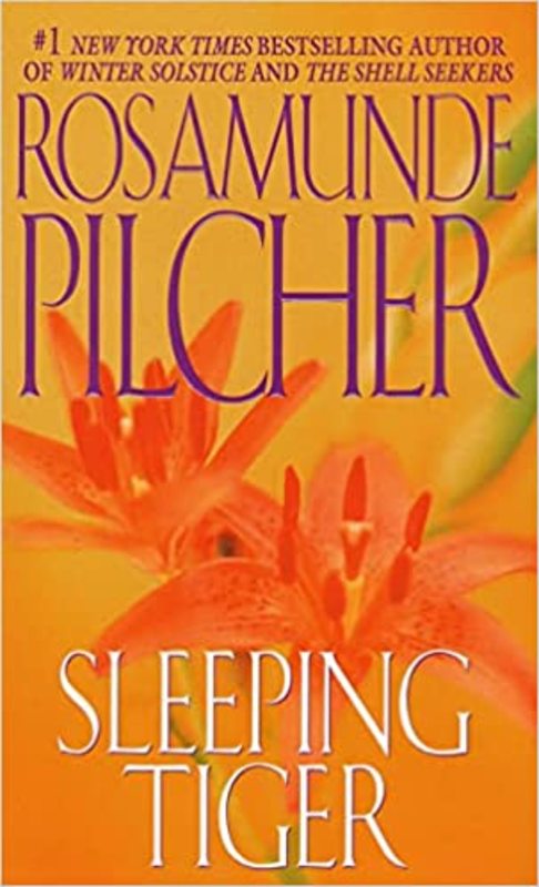 Book cover for "Sleeping Tiger" by Rosamunde Pilcher