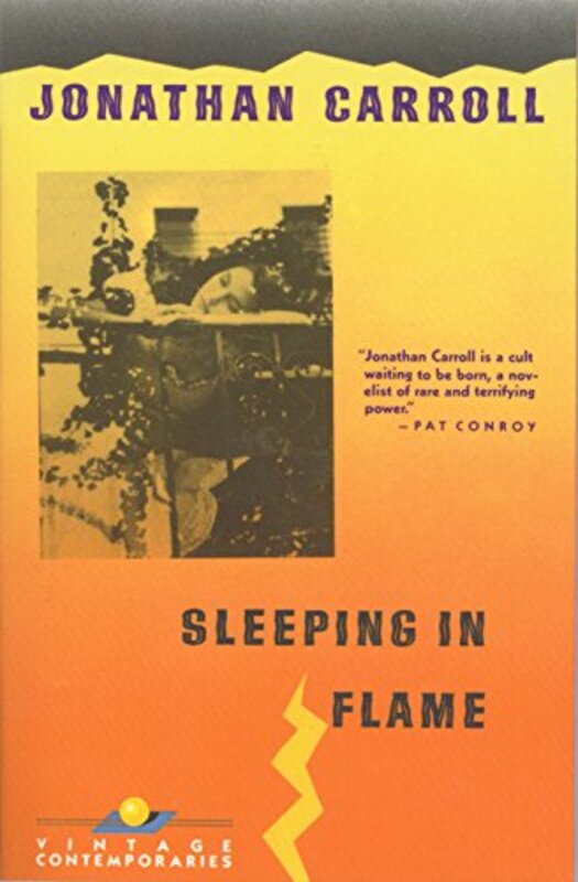 Book cover for "Sleeping in Flame" by Jonathan Carroll
