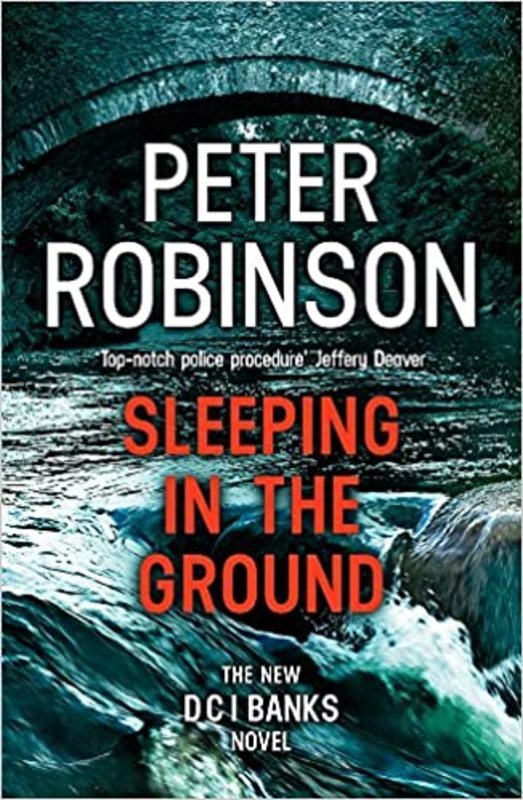 Book cover for "Sleeping in the Ground" by Peter Robinson