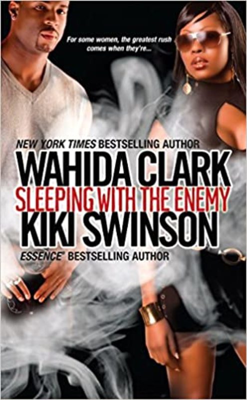 Book cover for "Sleeping with the Enemy" by Wahida Clark