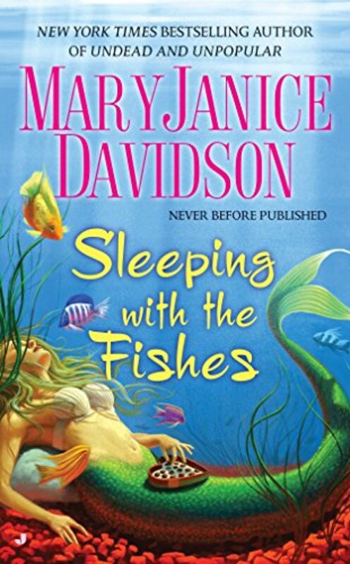 Book cover for "Sleeping with the Fishes" by MaryJanice Davidson