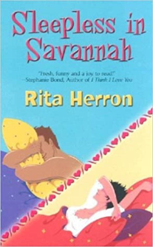 Book cover for "Sleepless in Savannah" by Rita Herron
