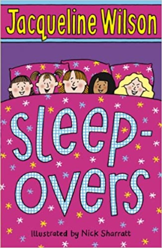 Book cover for "Sleepovers" by Jacqueline Wilson