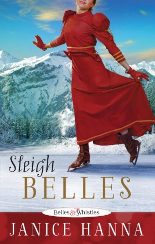 Book cover for "Sleigh Belles" by Janice Thompson