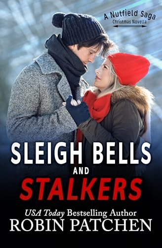 Book cover for "Sleigh Bells and Stalkers" by Robin Patchen