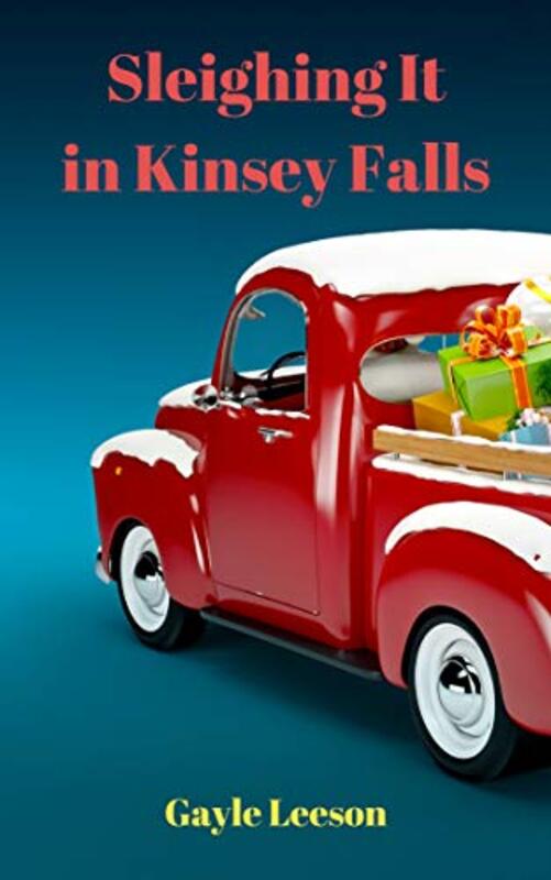 Book cover for "Sleighing It in Kinsey Falls" by Gayle Trent