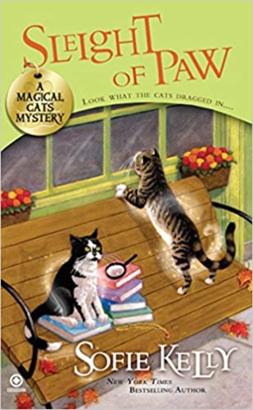 Book cover for "Sleight of Paw" by Sofie Kelly