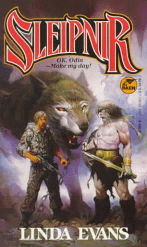 Book cover for "Sleipnir" by Linda Evans
