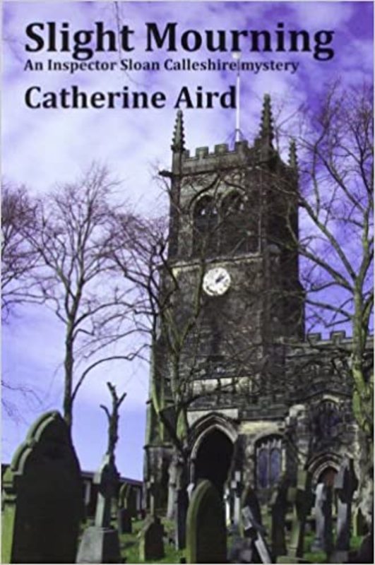 Book cover for "Slight Mourning" by Catherine Aird