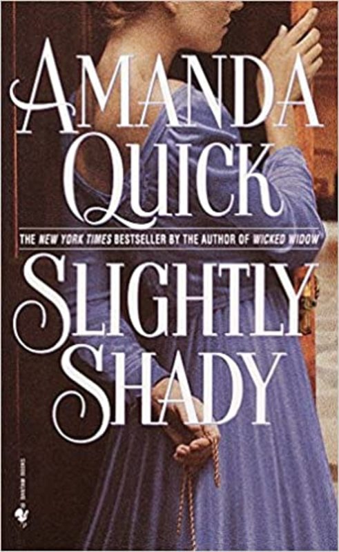 Book cover for "Slightly Shady" by Amanda Quick