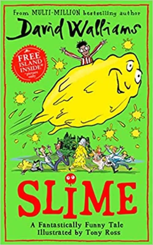 Book cover for "Slime" by David Walliams