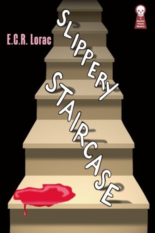 Book cover for "Slippery Staircase" by ECR Lorac