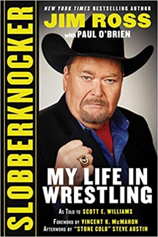Book cover for "Slobberknocker" by Jim Ross