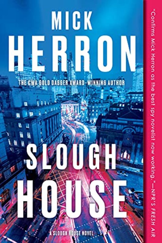 Book cover for "Slough House" by Mick Herron