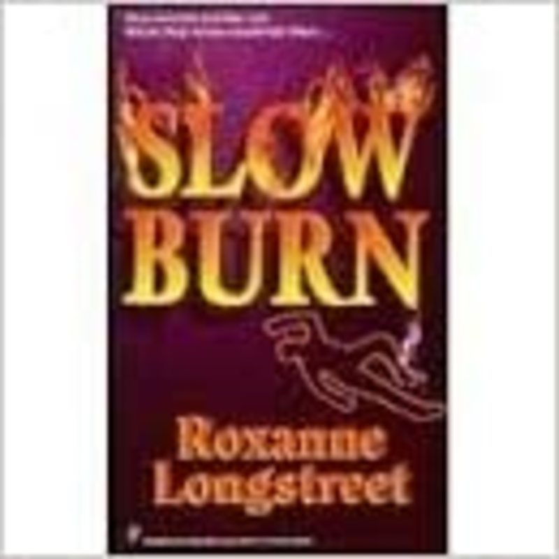 Book cover for "Slow Burn" by Rachel Caine