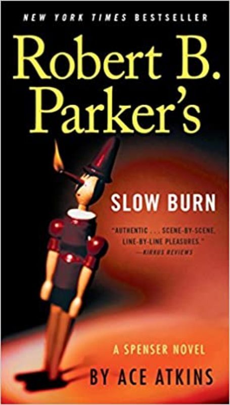 Book cover for "Slow Burn" by Ace Atkins