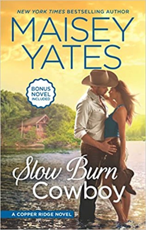 Book cover for "Slow Burn Cowboy" by Maisey Yates