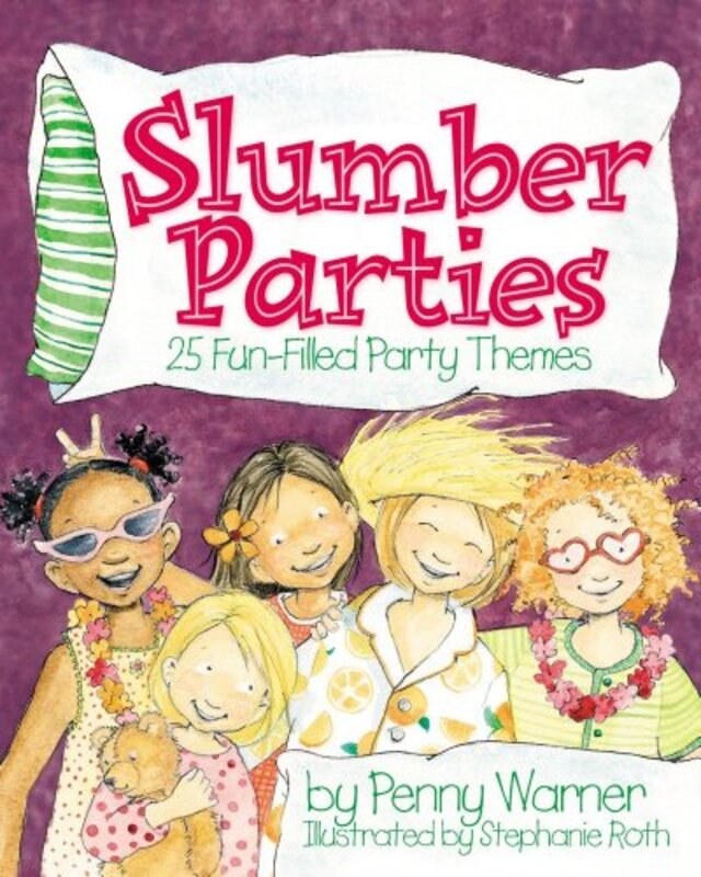 Book cover for "Slumber Parties" by Penny Warner