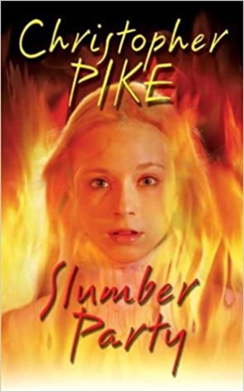 Book cover for "Slumber Party" by Christopher Pike