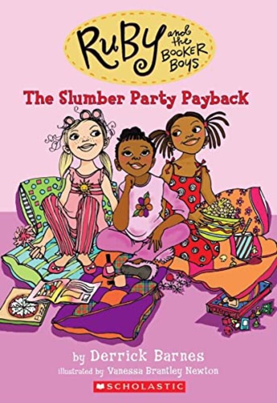 Book cover for "Slumber Party Payback" by Derrick Barnes