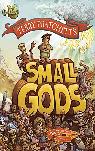 Book cover for "Small Gods" by Terry Pratchett