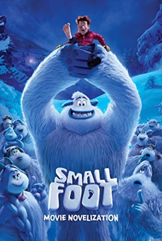 Book cover for "Smallfoot Movie Novelization" by Tracey West
