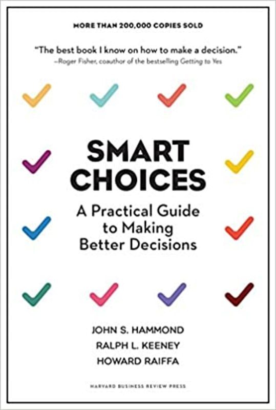 Book cover for "Smart Choices" by John S. Hammond