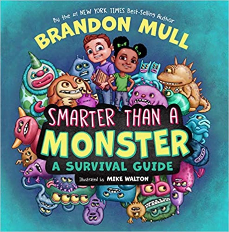 Book cover for "Smarter Than a Monster" by Brandon Mull