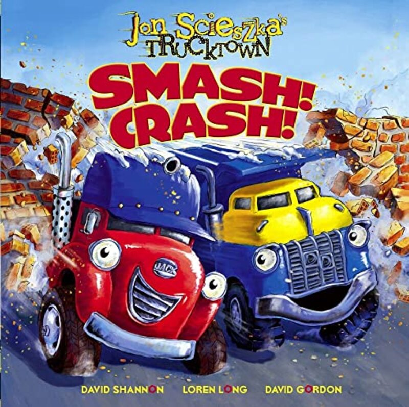 Book cover for "Smash! Crash!" by Jon Scieszka