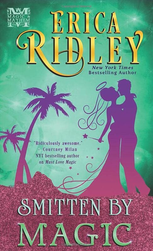 Book cover for "Smitten by Magic" by Erica Ridley