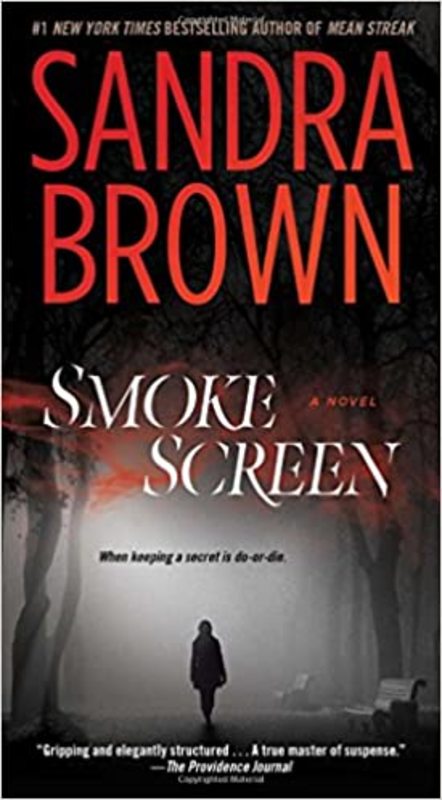 Book cover for "Smoke Screen" by Sandra Brown