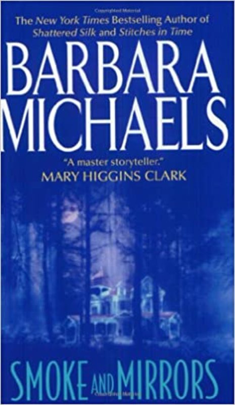 Book cover for "Smoke and Mirrors" by Barbara Michaels