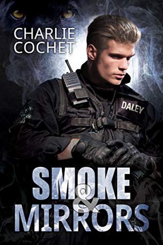 Book cover for "Smoke and Mirrors" by Charlie Cochet