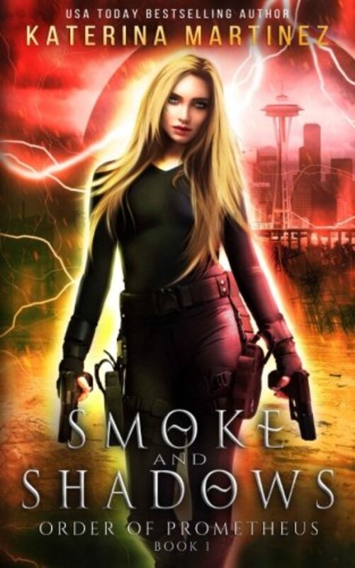 Book cover for "Smoke and Shadows" by Katerina Martinez