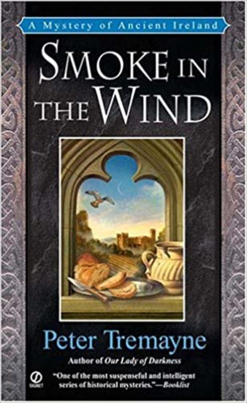 Book cover for "Smoke in the Wind" by Peter Tremayne