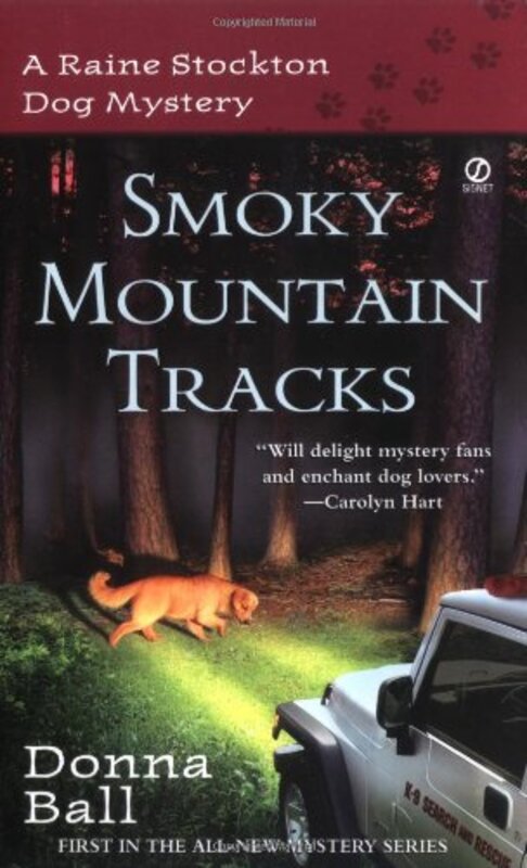 Book cover for "Smoky Mountain Tracks" by Donna Ball