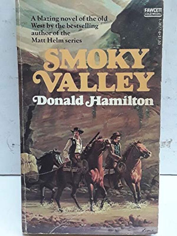Book cover for "Smoky Valley" by Donald Hamilton