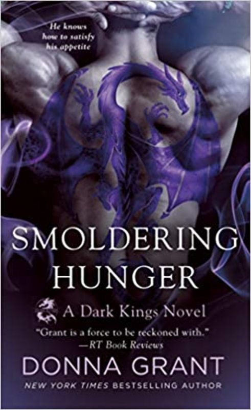 Book cover for "Smoldering Hunger" by Donna Grant