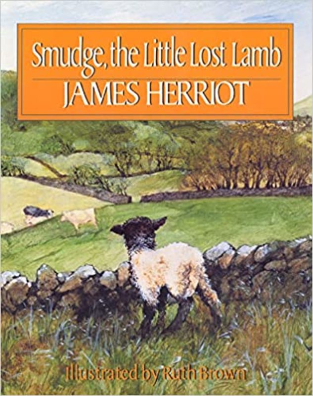 Book cover for "Smudge, The Little Lost Lamb" by James Herriot