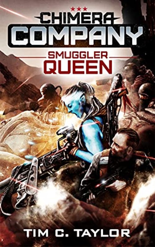 Book cover for "Smuggler Queen" by Tim C Taylor