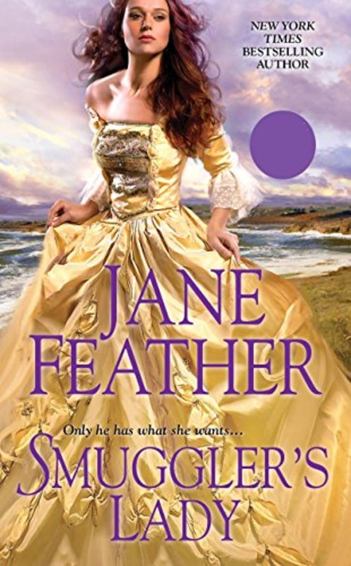 Book cover for "Smuggler's Lady" by Jane Feather